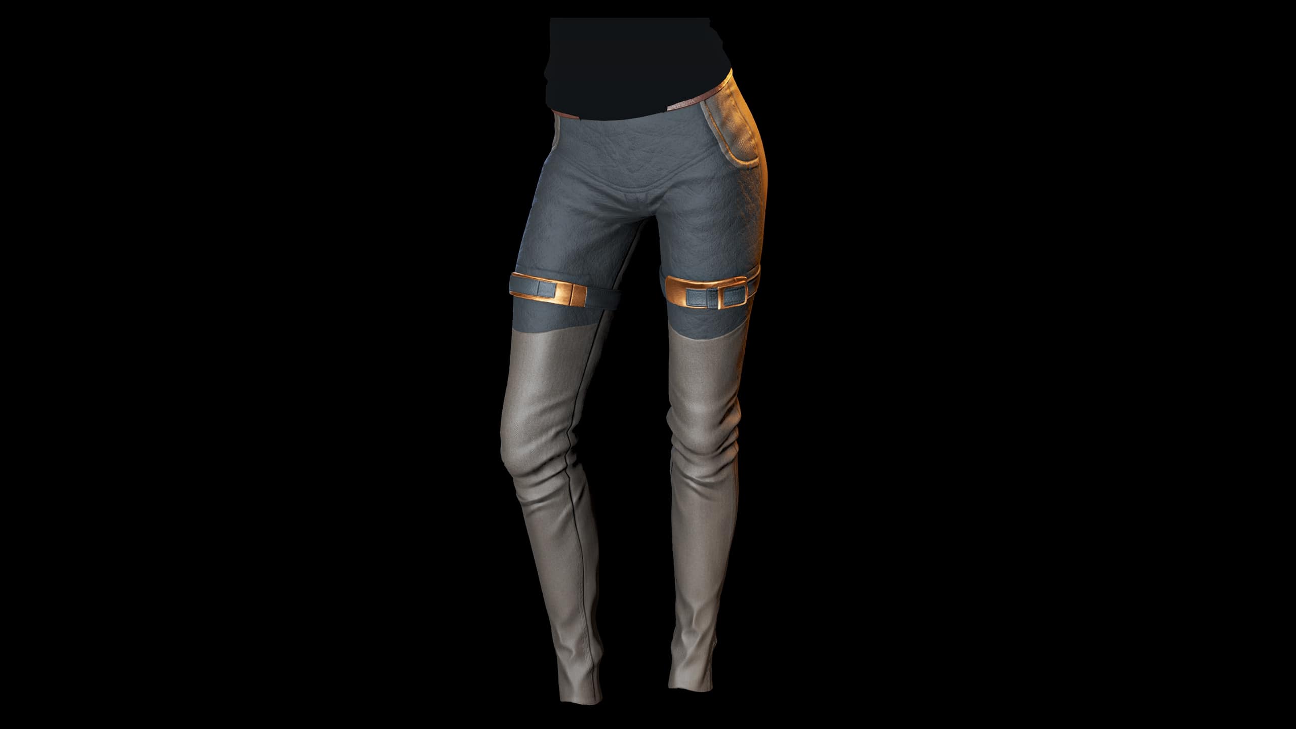 Festive Adventurer - Leather Pants