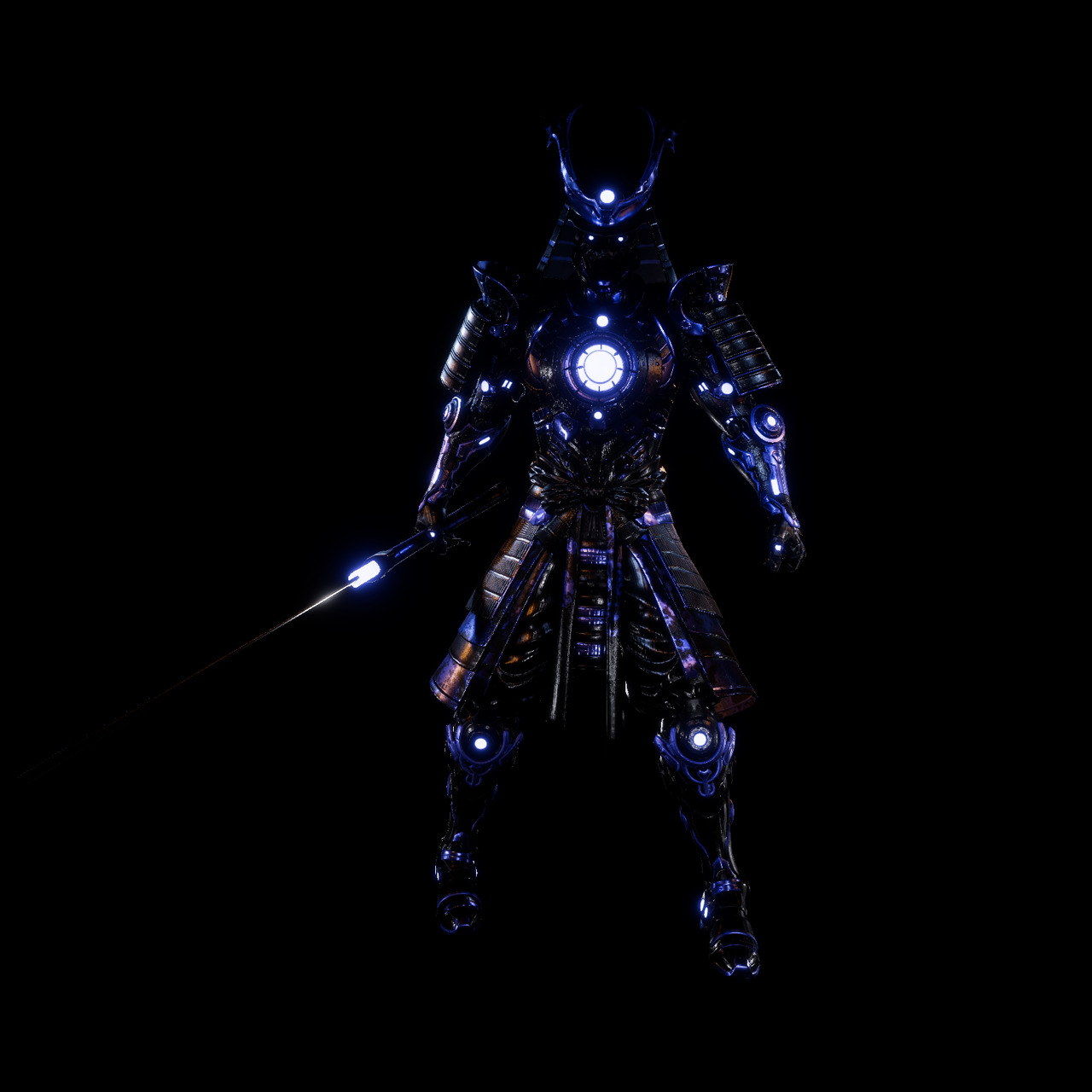Samurai - Midnight Blue
